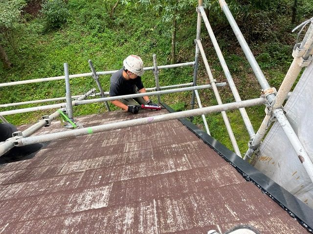 北杜市　コーキング